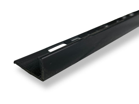 7 mm Plastic Tile Trim - Black