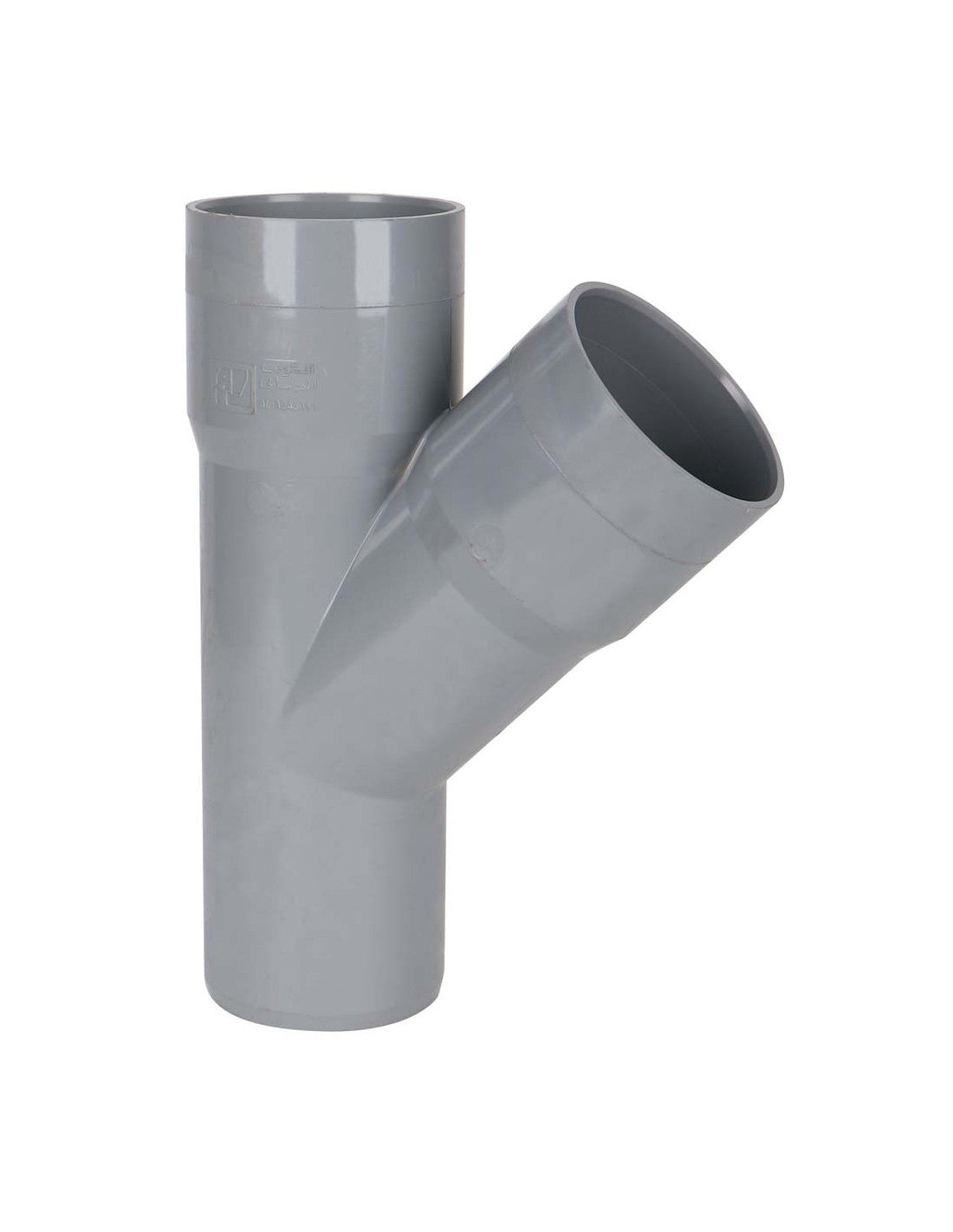 Al Adasani - 3" x 1.5" PVC Drainage Tee Y Plain Ended