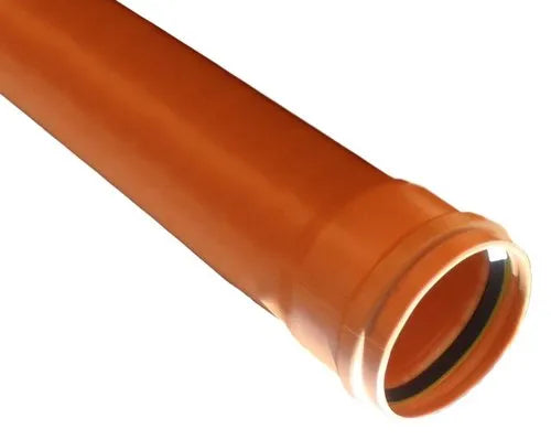 Al Adasani - 250mm (10") PVC Drainage Pipe with Rubber Ring