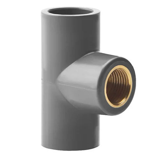 Al Adasani - 50mm (1.5") F Chrome uPVC Pressure Tee