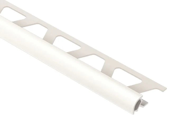 9 mm Plastic Tile Trim - White