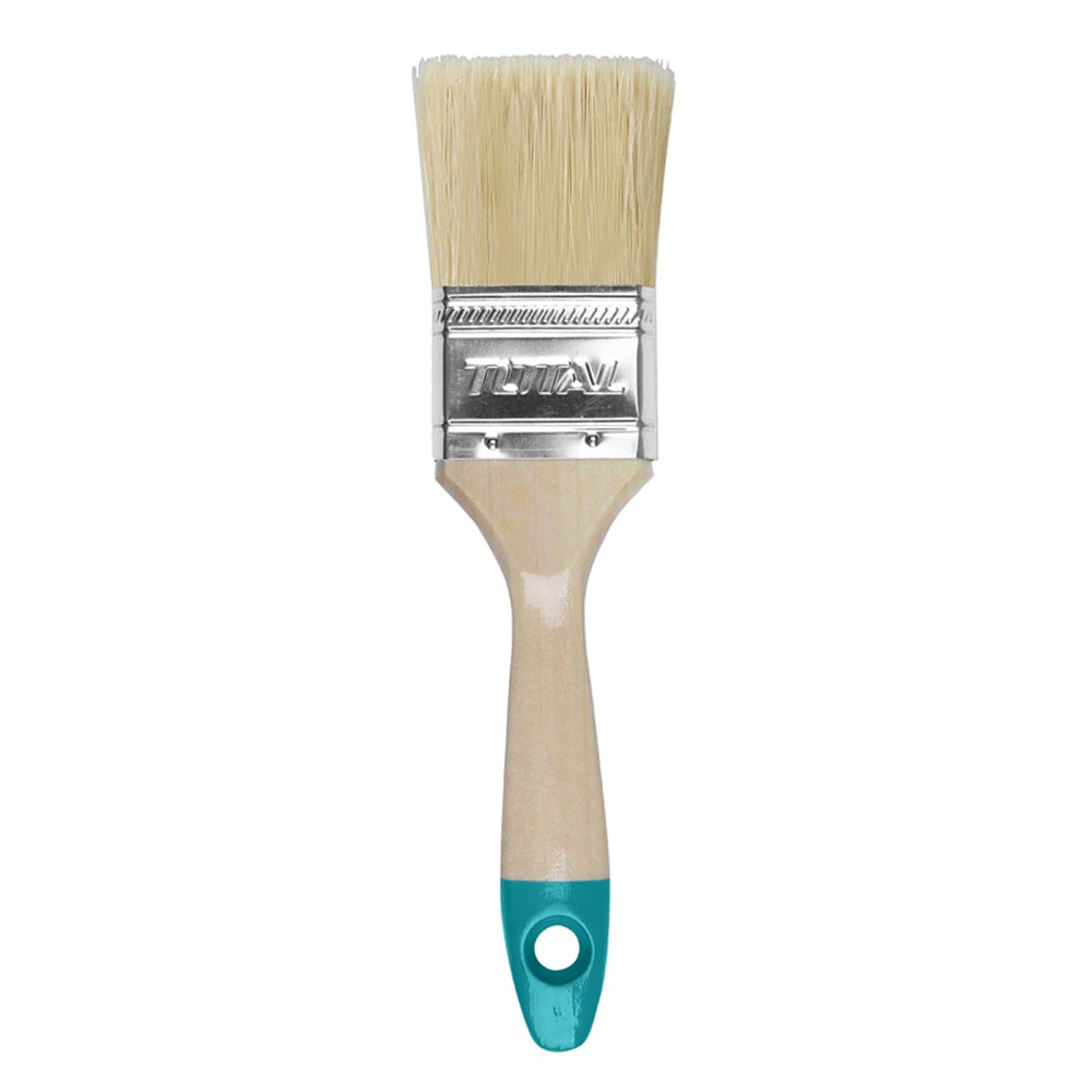 Total - 63mm (2.5") Wooden Handle Paint Brush